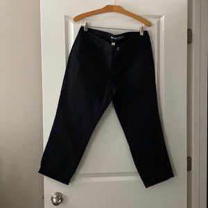 Gap cropped khakis